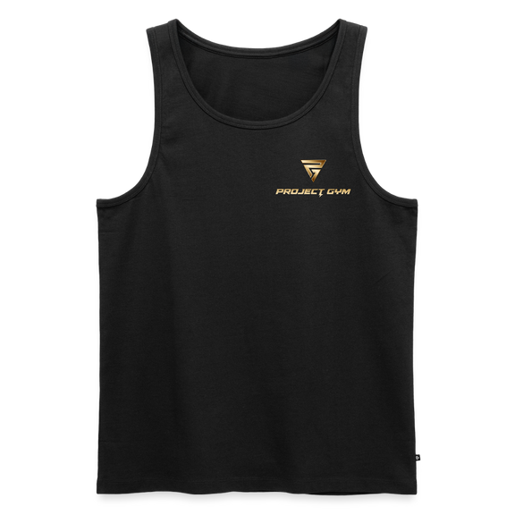 Männer Premium Tank Top - Schwarz