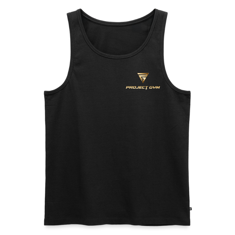 Männer Premium Tank Top - Schwarz