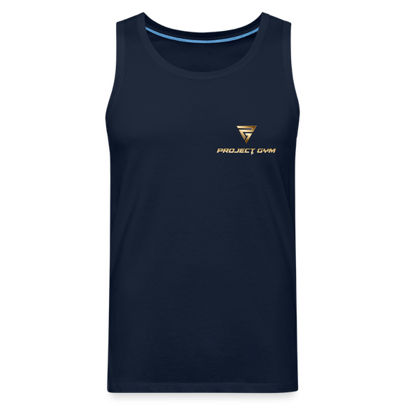 Männer Premium Tank Top - Navy