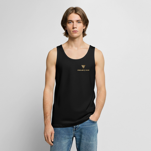 Männer Premium Tank Top - Schwarz
