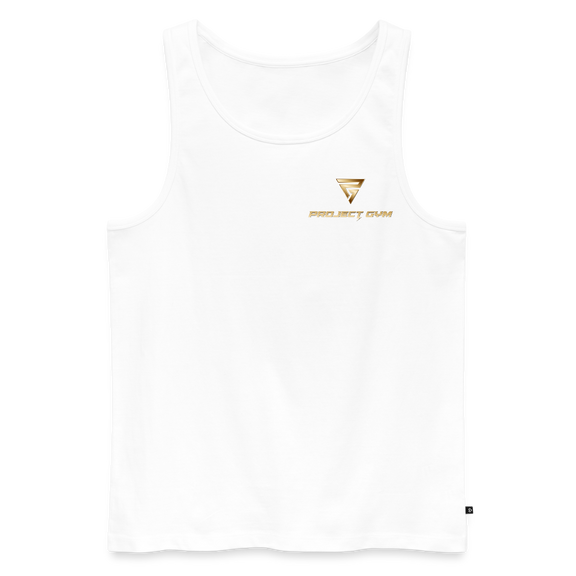 Männer Premium Tank Top - Weiß