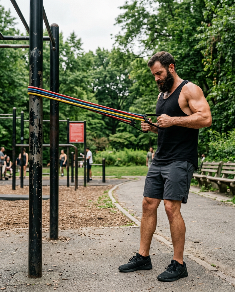 Widerstandsbänder für Ganzkörpertraining
