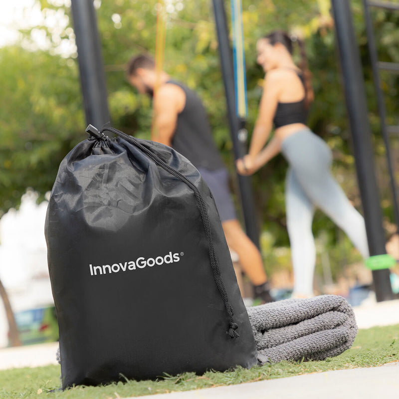 Widerstandsbänder für Ganzkörpertraining – Resistance Band Set – 5er Fitnessbänder mit Zubehör & Tragetasche – Home Gym – inkl. Trainingsanleitung