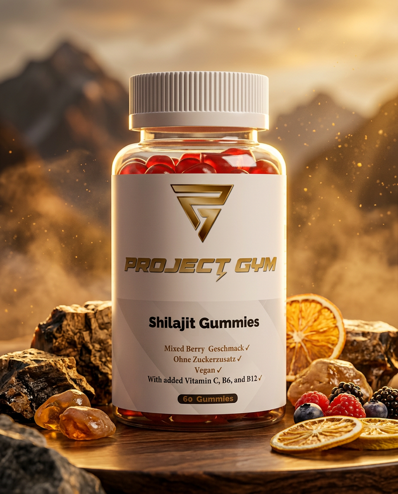 Premium Shilajit Gummies + Vitamin C,B6, B12 - 60 Stk